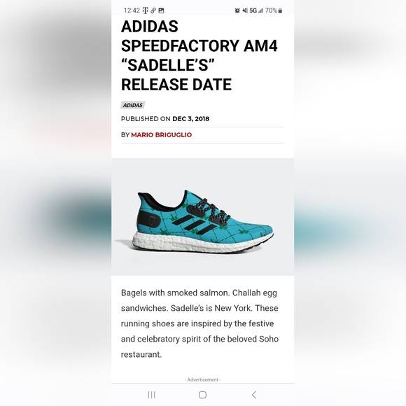 Adidas speed factory AM4 Sadelle - Picture 5 of 6